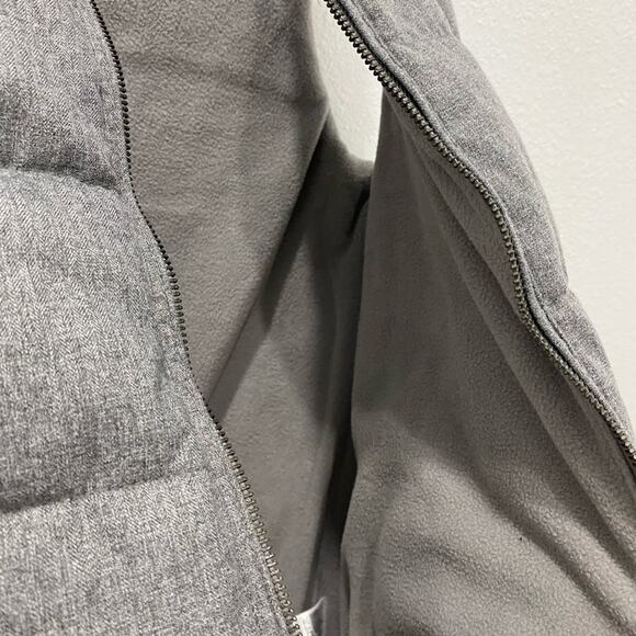 Old navy gray vest small zipper - Picture 6 of 8